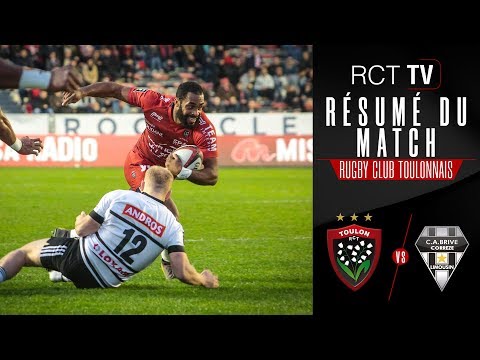 Résumé Toulon/Brive TOP14 J15