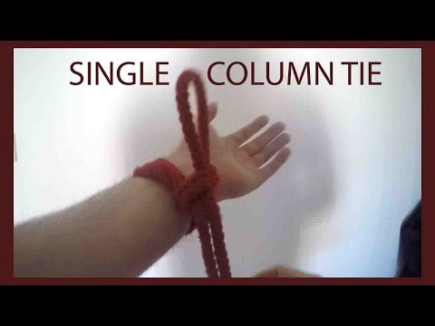 How to tie a Single Column Tie