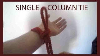 How to tie a Single Column Tie