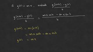 M98s0702 Difference quotient with cosine