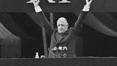 La naissance de la Vème République 1958