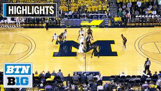 Highlights: Brooks and Teske Lead Wolverines to Win | Appalachian State at Michigan | Nov. 5, 2019