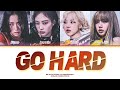 AI Original Song BLACKPINK 블랙핑크 GO HARD Color Coded Lyrics