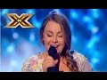 Young girl sings an Adele «Set Fire To The Rain». The X Factor - TOP 100