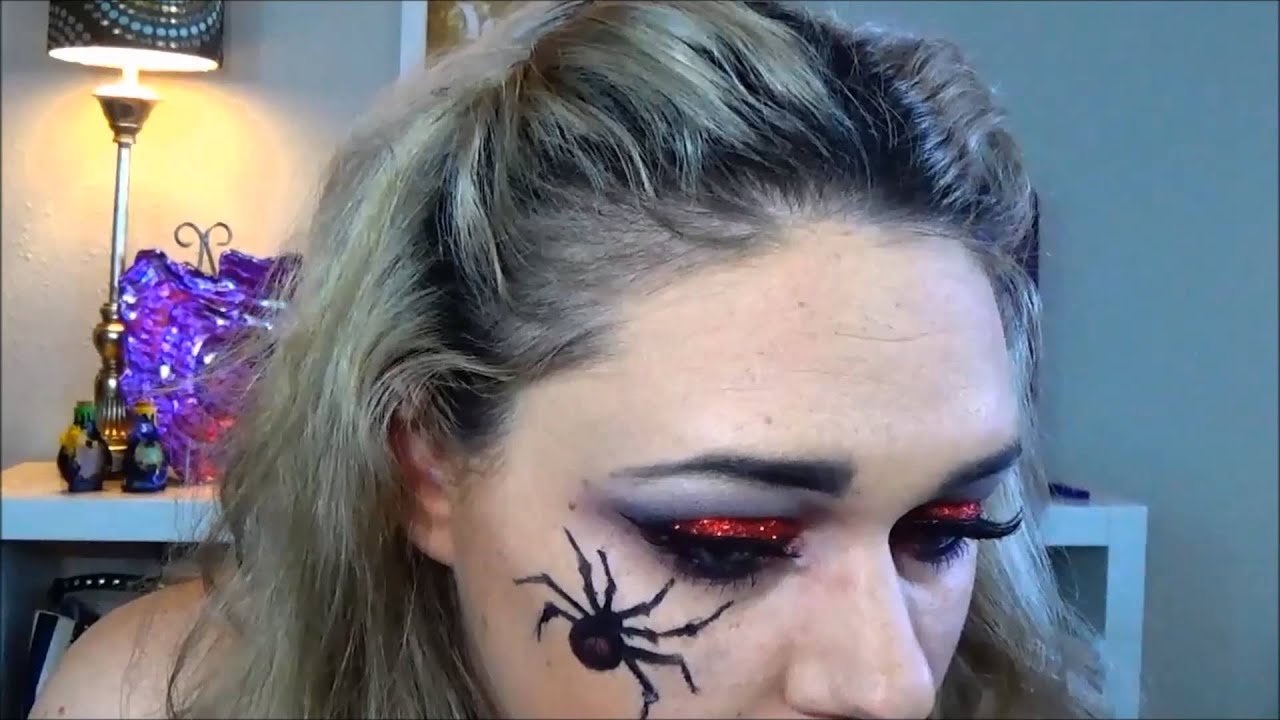 Spider Queen Halloween Makeup Tutorial YouTube