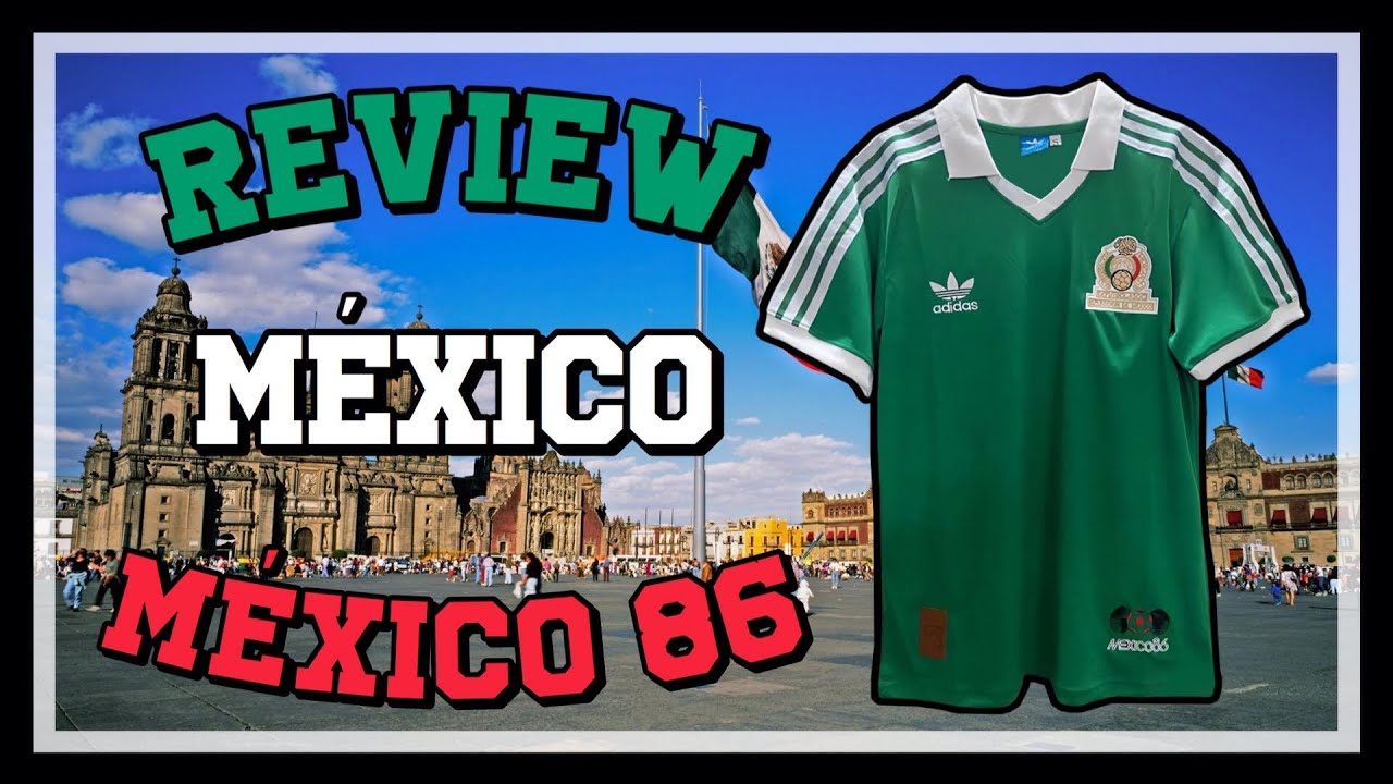 Jersey Retro Seleccion Mexico Mundial 1986 Local