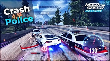Need For Speed No Limits | Crash With Police Car