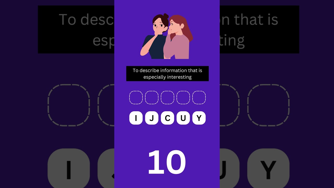 Scrambled Word Game - Guess the word (5 letter word)