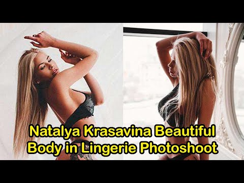 Natalya Krasavina Beautiful Body Lingerie Photoshoot