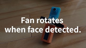 【M5stickC】顔を近づけるとファンが回りますｗ【UnitV】