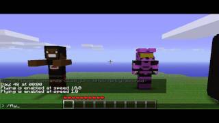 MineCraft - Single Player statues - EP1