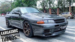 NISSAN SKYLINE GTR R32 - Full Review & Test Drive!! | Philippines