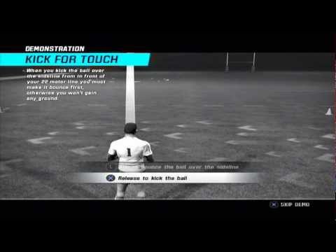 Rugby Challenge: Tutorials (Professional) / Controls Part 4 100% Completed