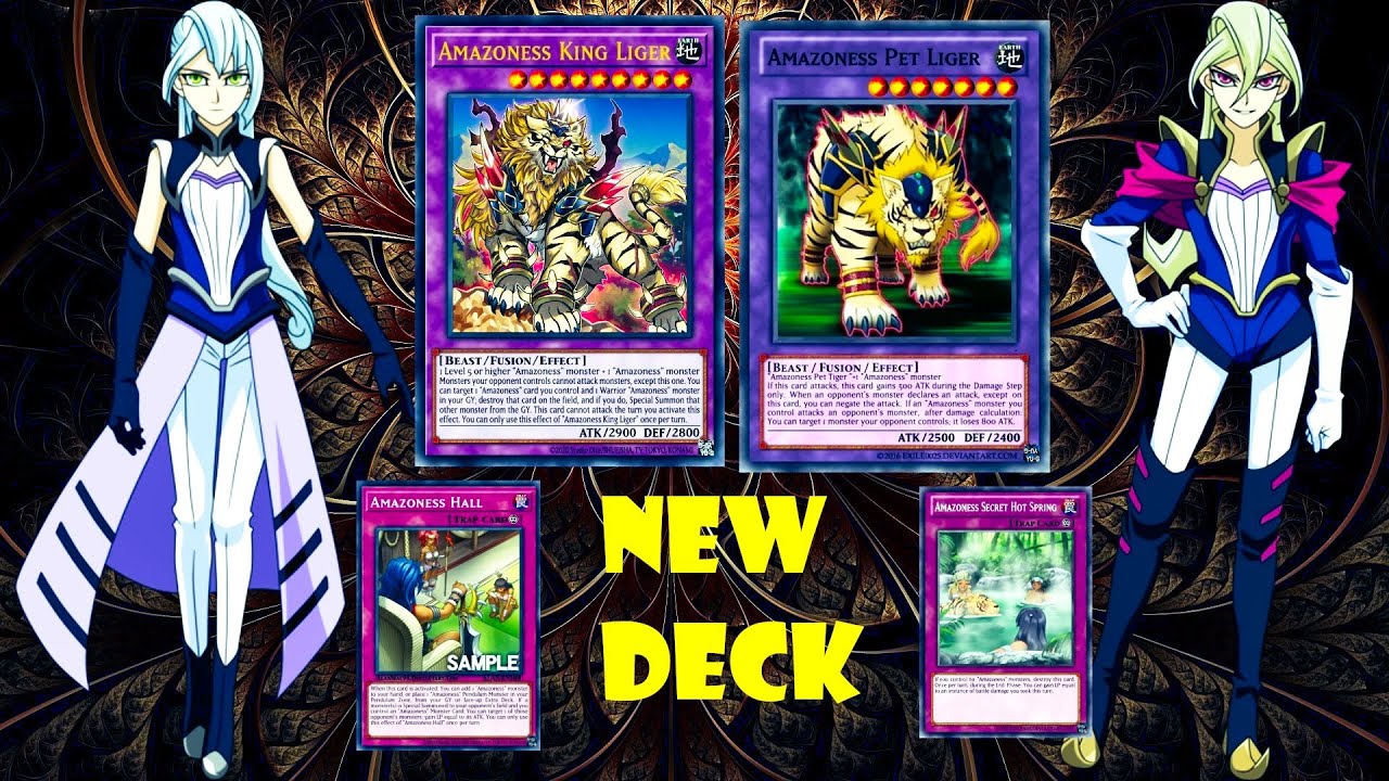 (YGOPRO)Amazoness DECK,Amazoness Hot Spring, Amazoness Hall,Grace and ...