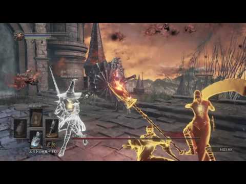 DARK SOULS III 竜狩りの鎧、低レベル4人マルチプレイ、ダークソウル3 [037]