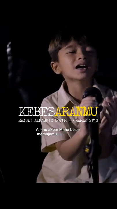 Download lagu Cover rajuli almaseid - Kebesaranmu | Charly DT12 #st12 #trending