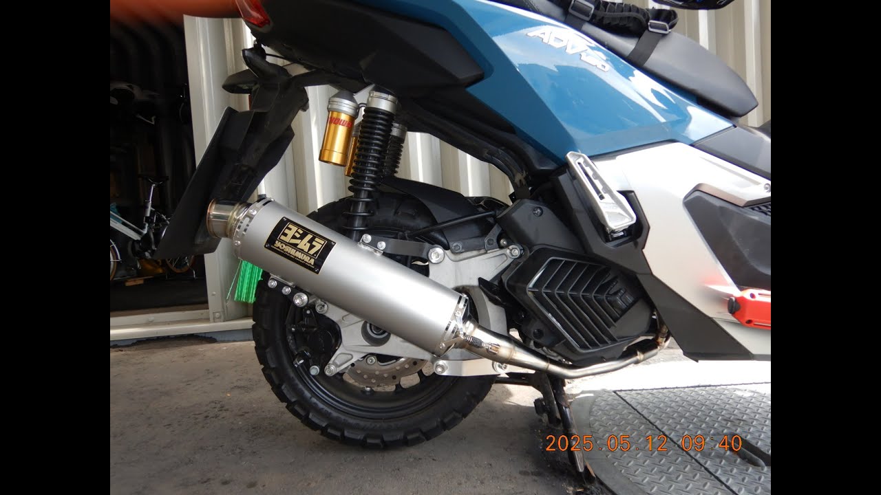 ホンダ ADV160 YOSHIMURA:ヨシムラ 口コミ・動画インプレッション (1 