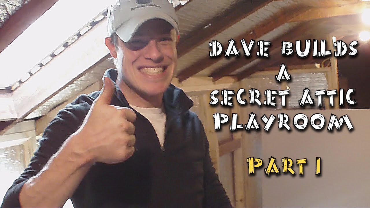 Diy building a secret attic playroom part 1 youtube