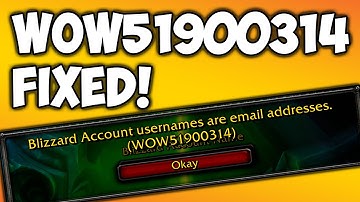 Fix: Error Code WOW51900314 in World of Warcraft 2021