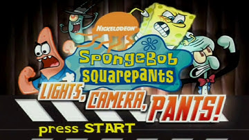 SpongeBob SquarePants: Lights, Camera, Pants! (XBOX) Walkgrouth #1