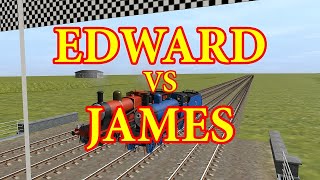 Edward vs James (10TH TRAINZ RACE VIDEO!!!)