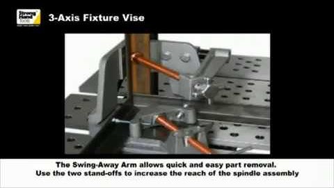 Strong Hand Tools Welding 3-Axis Fixture Vise - 4.75in. Opening, Model# WAC45-SW