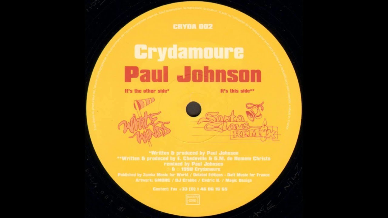 洋楽 Paul Johnson - White Winds / Santa Claus Paul Johnson - Santa Claus (Remix), White Winds (BEST QUALITY