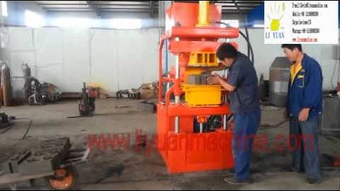 LY2 10 double block interlock clay brick making machine