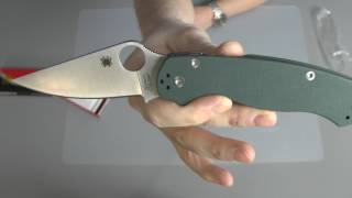 Spyderco Paramilitary 2 Sprint run. Пополнение коллекции