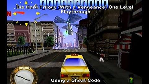 Die Hard Trilogy Level One Playthrough using a Sega Saturn Cheat Code :D #SegaSaturn #CheatCodes