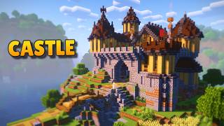 A Medieval Castle by the River | Minecraft Timelapse