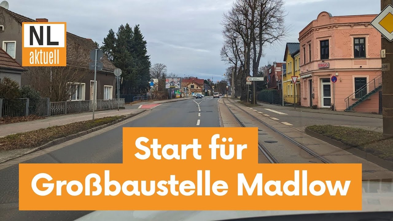 Cottbus | Start für Großbaustelle in Madlow. Erste Sperrung ab Donnerstag