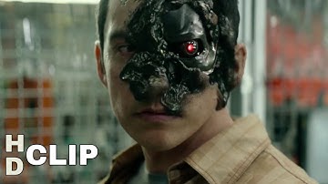 Terminator-Dark Fate | Grace vs Rev-9 (Factory fight scene) full HD