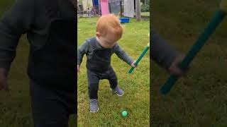 From baby to toddler #golf #golfswing #golfgear #golfer #golfnetwork #kidsgolf #golfing #theopen