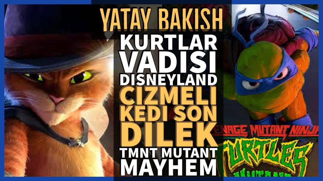 Çizmeli Kedi Son Dilek, TMNT Mutant Mayhem  - YATAY BAKIŞ