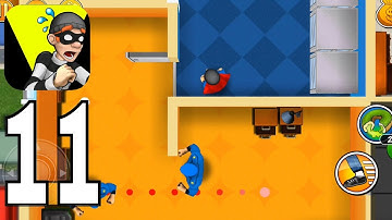 Robbery Bob - Gameplay Walkthrough Part 11 - (iSO, Android)