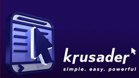 Krusader File Manager - Part 2