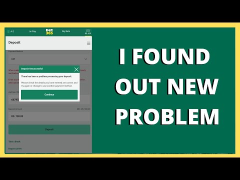 Bet365 - Bet365 New Problem - Bet365 New Issues - I Found Out New Problem - Bet365 Issues 2022