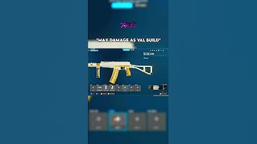 THE *MAX DAMAGE* AS VAL BUILD on WARZONE 👑 #warzone #callofduty #bo6 #rebirthisland #cod #shorts