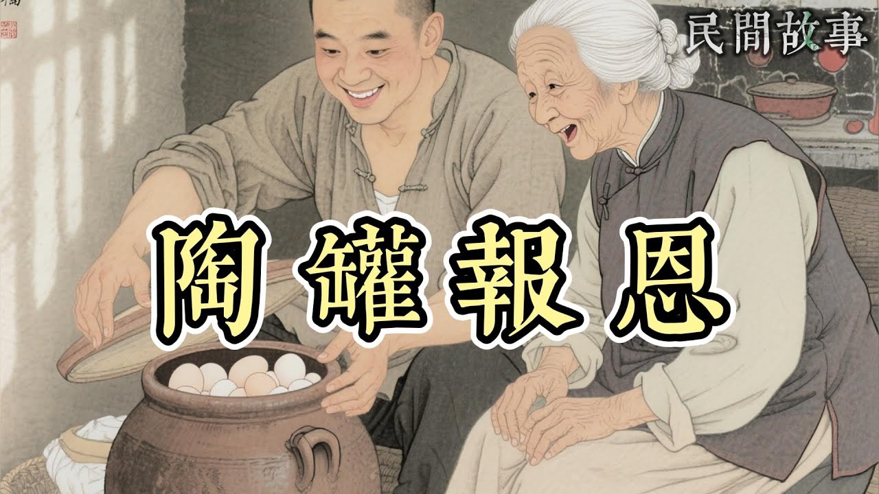老農王福，雨天後補塌牆，一鐵鍬挖出黑陶罐，母親隨手放兩個雞蛋，隔天竟變滿罐蛋！王福母子心善，將雞蛋分給鄉鄰，寶罐傳聞很快傳開！#民間故事 #鄉村奇幻 #寶罐顯靈 #善惡有報 #貪官遭罰 #天理昭彰