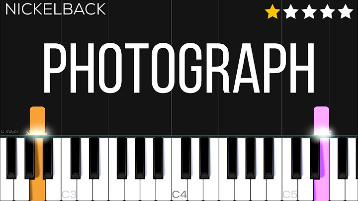Photograph Piano version - Piano performance video thumbnail