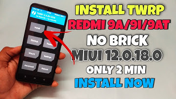 REDMI 9A/9i ,INSTALL TWRP RECOVERY ,EASY METHOD 😍