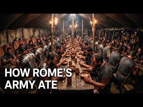 How Roman Legionaries Ate, Slept & Survived Marching 20 Miles A Day