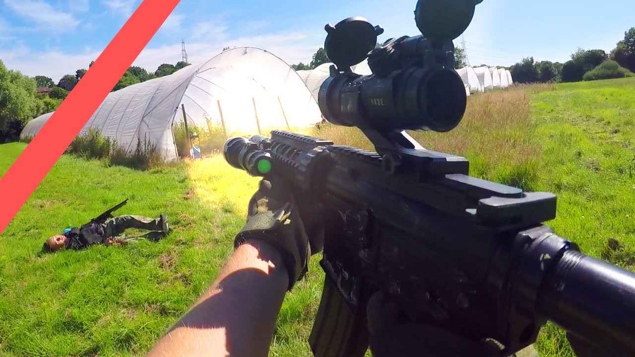 Airsoft War Gun Game 1.0 First Person Shooter (POV) In Real Life TrueMOBSTER