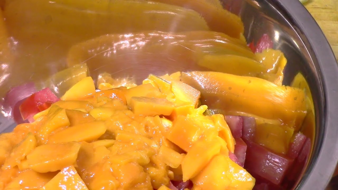 Cebiche de mango delicioso | Ceviche con mango
