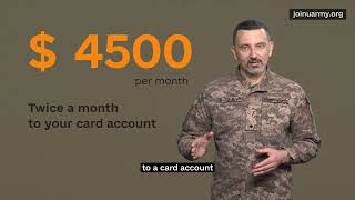 Join the Defense Forces of Ukraine! Fill out the application form at the link