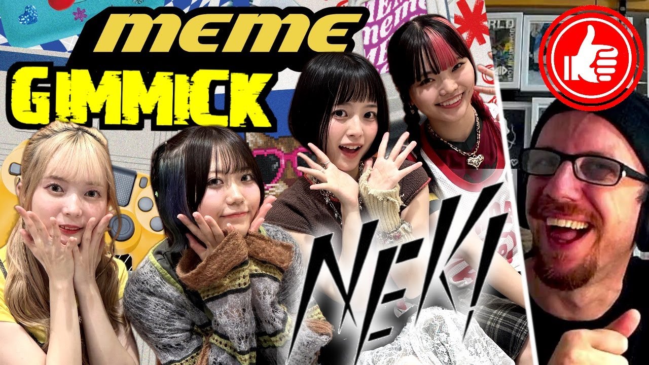 NEK! 🔥「 GiMMiCK 」...reaction to the band's hype release before the MEME album finally arrives!