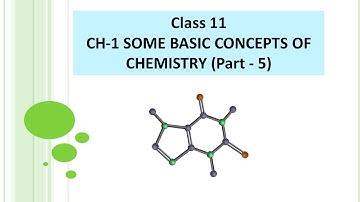 Some Basic Concepts of Chemistry Class 11 - Part 5| Volume, Density and Temperature