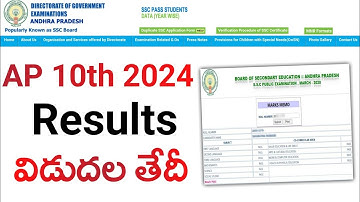 ap 10th class results 2024 date | ap ssc results 2024 date | 10th class result 2024 date ap | News