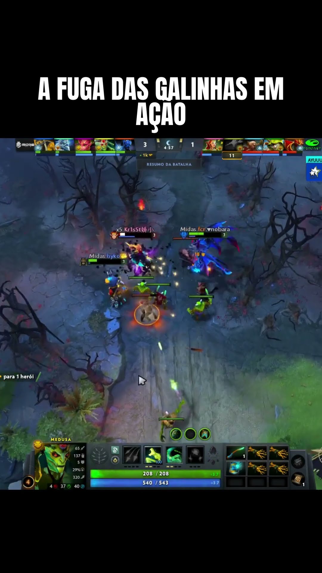 Shadow shaman quebrado em!